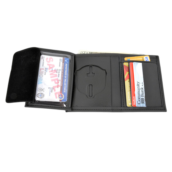 Memphis Police Sergeant Hidden Badge Wallet - 5 CC Slots