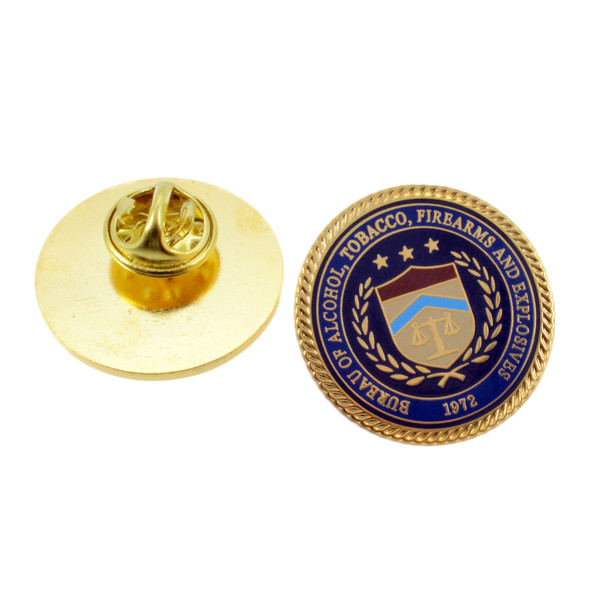 ATF & E Seal Lapel Pin