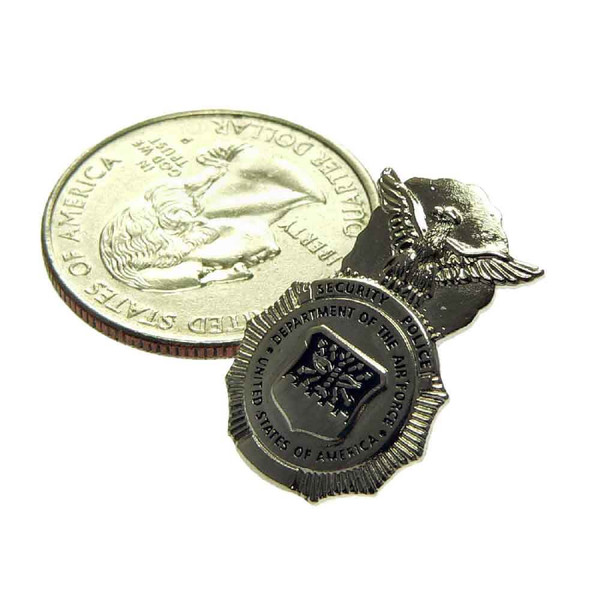 U S Air Force Security Police Mini Badge Pin