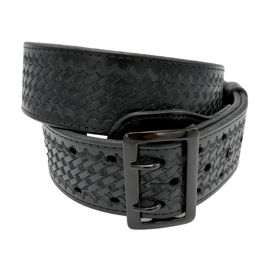 Perfect Fit Sam Browne Premium Leather Duty Belt Police Duty Belt