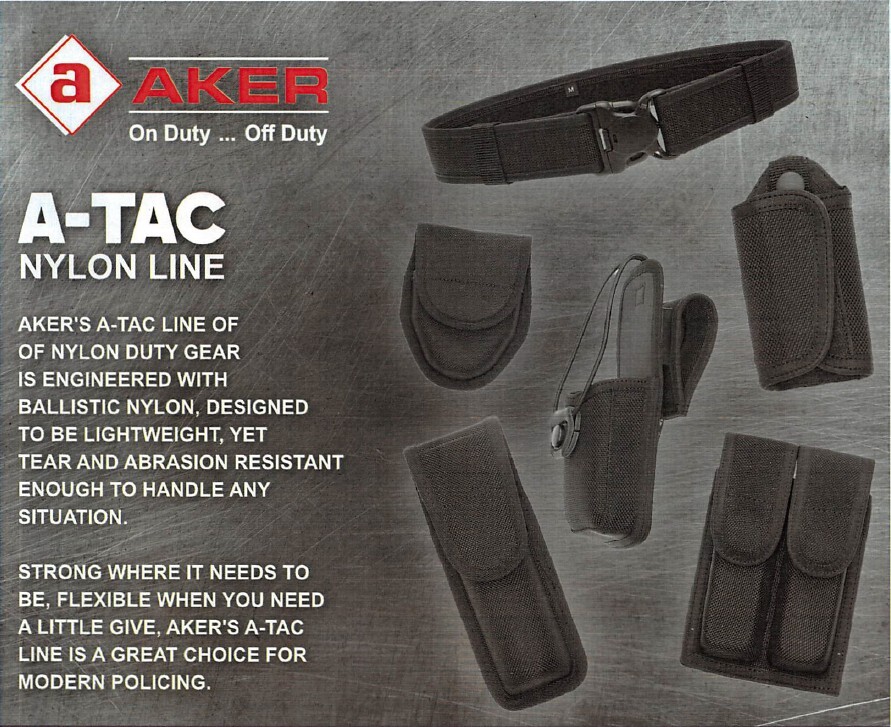 Aker Leather A-Tac Nylon Duty Gear Line