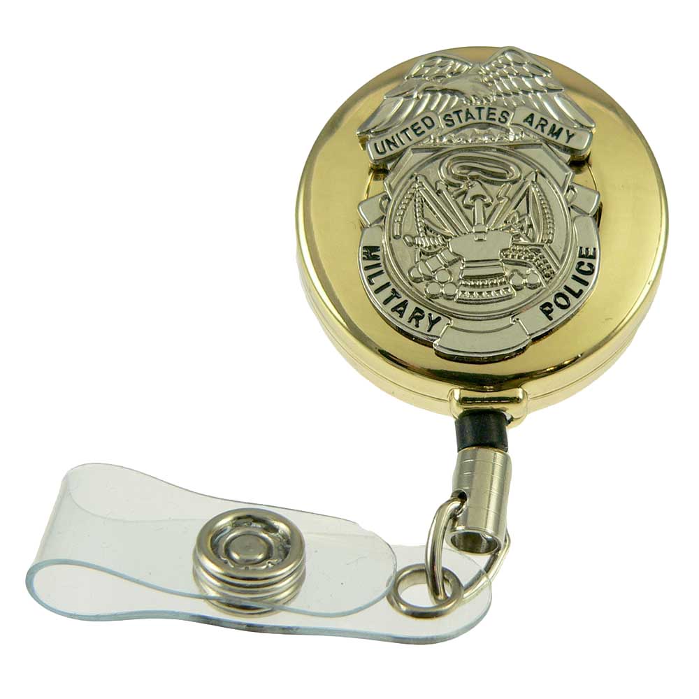 米国ポリスバッジ【US Army Military Police】PFホルダー付 【公式通販】