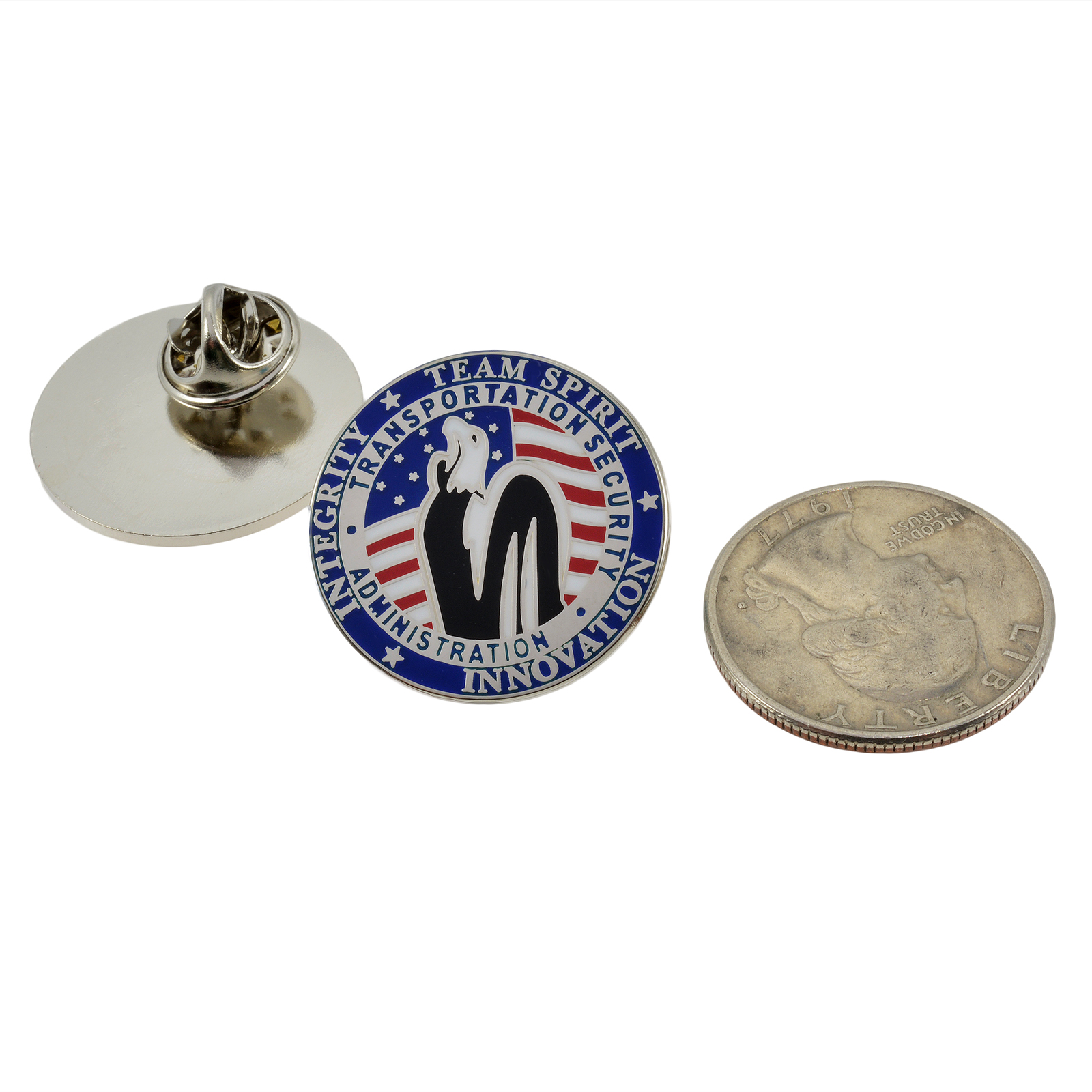 TSA Officer Patch Lapel Pin TSA Team Spirity Patch Pin TSA Logo Pin