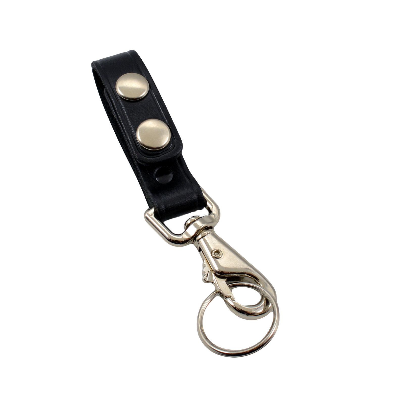 Jay Pee Double Snap Key Strap Keeper | Leather Key Strap double