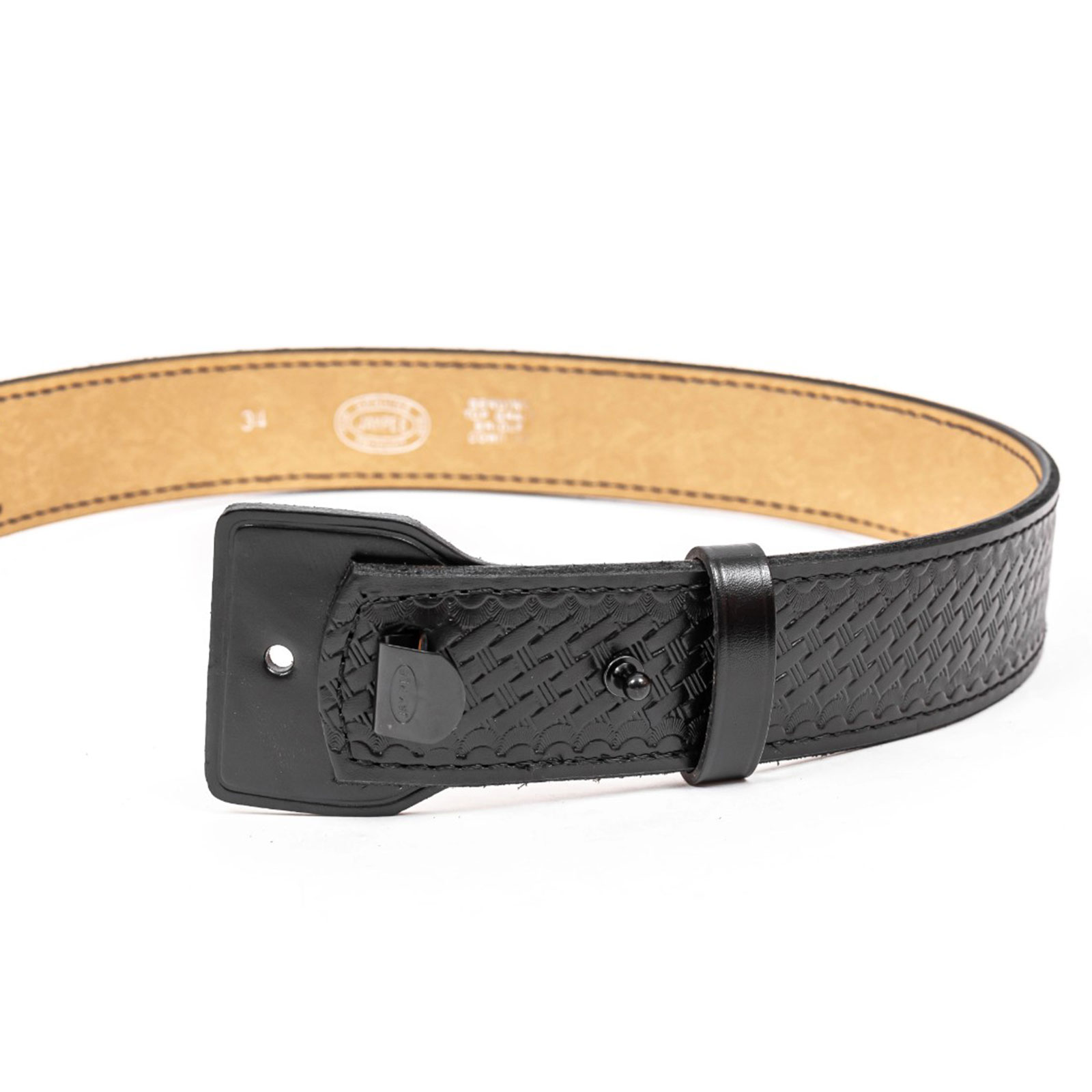 Jay Pee Sam Browne Fully Lined Leather Duty Belt Police Duty1