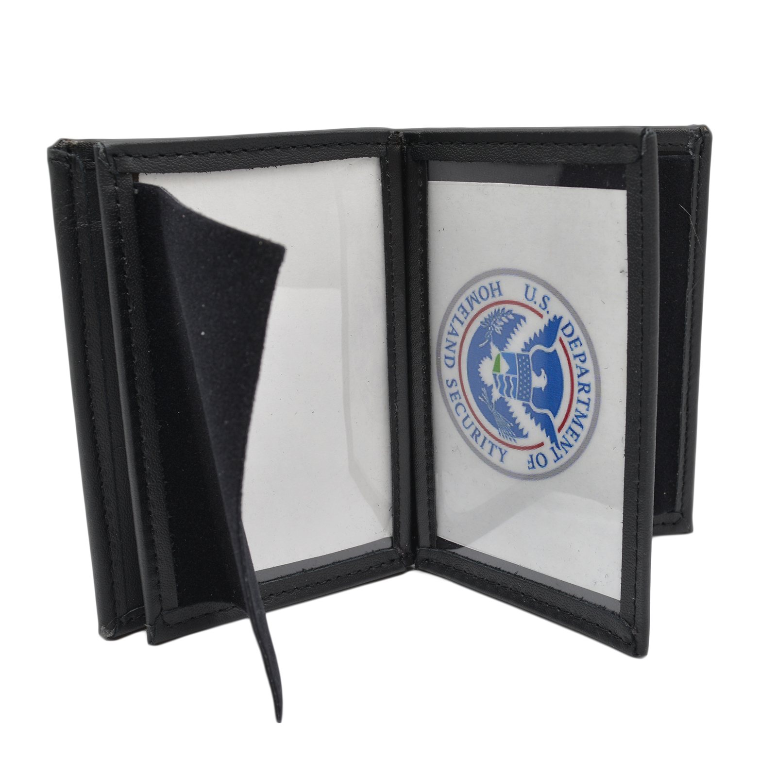 United States Marshal Badge レザーケース付き U S Marshal Service Badge Wallet with Double ID Slots | Perfect