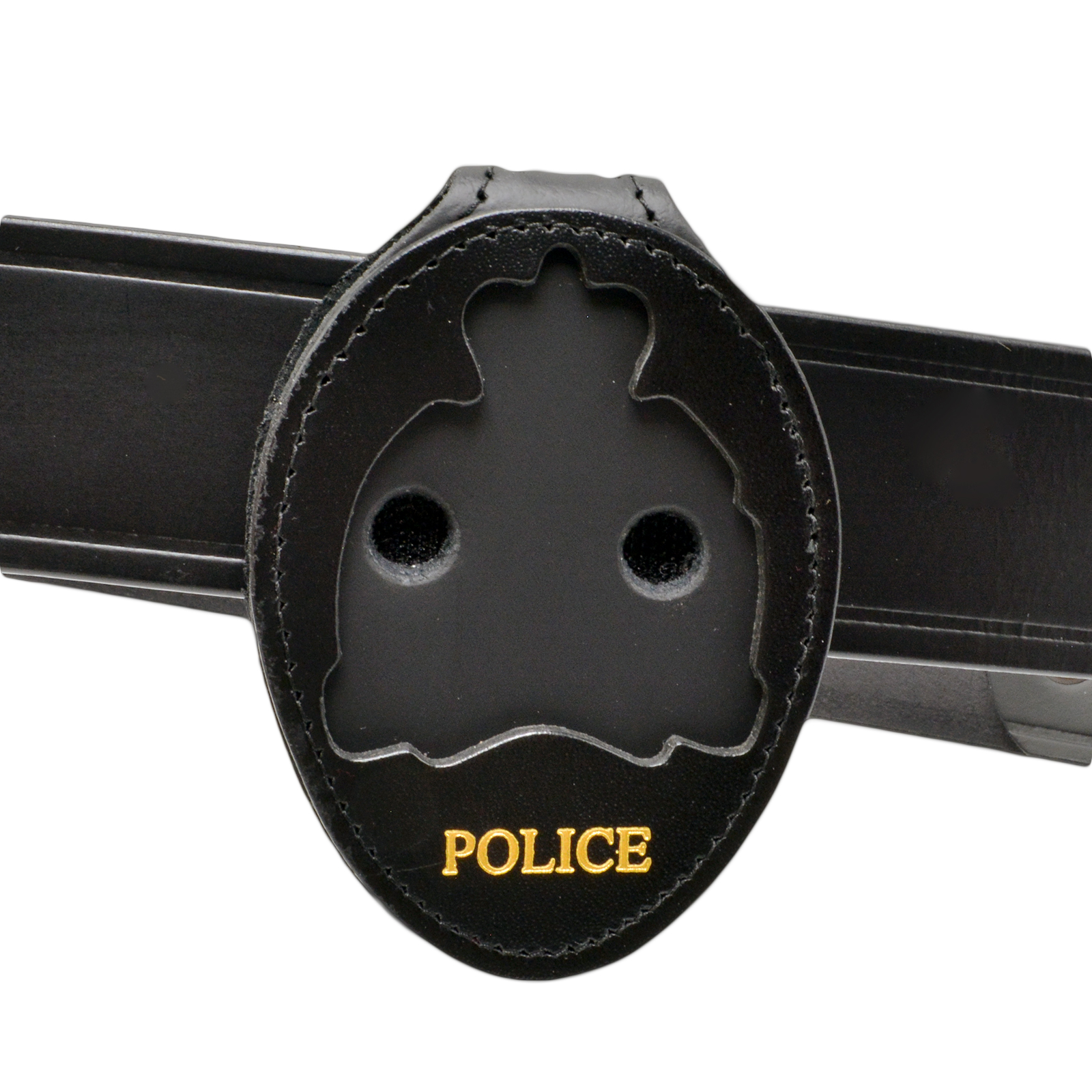 RCMP Crest Belt Clip Badge Holder with Neck Chain