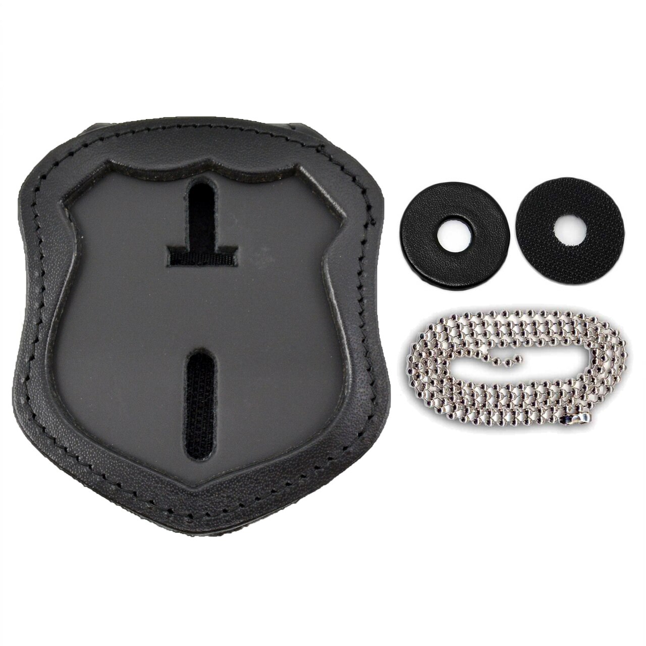 NYPD Officer Belt Clip Badge Holder with Chain | NYPD