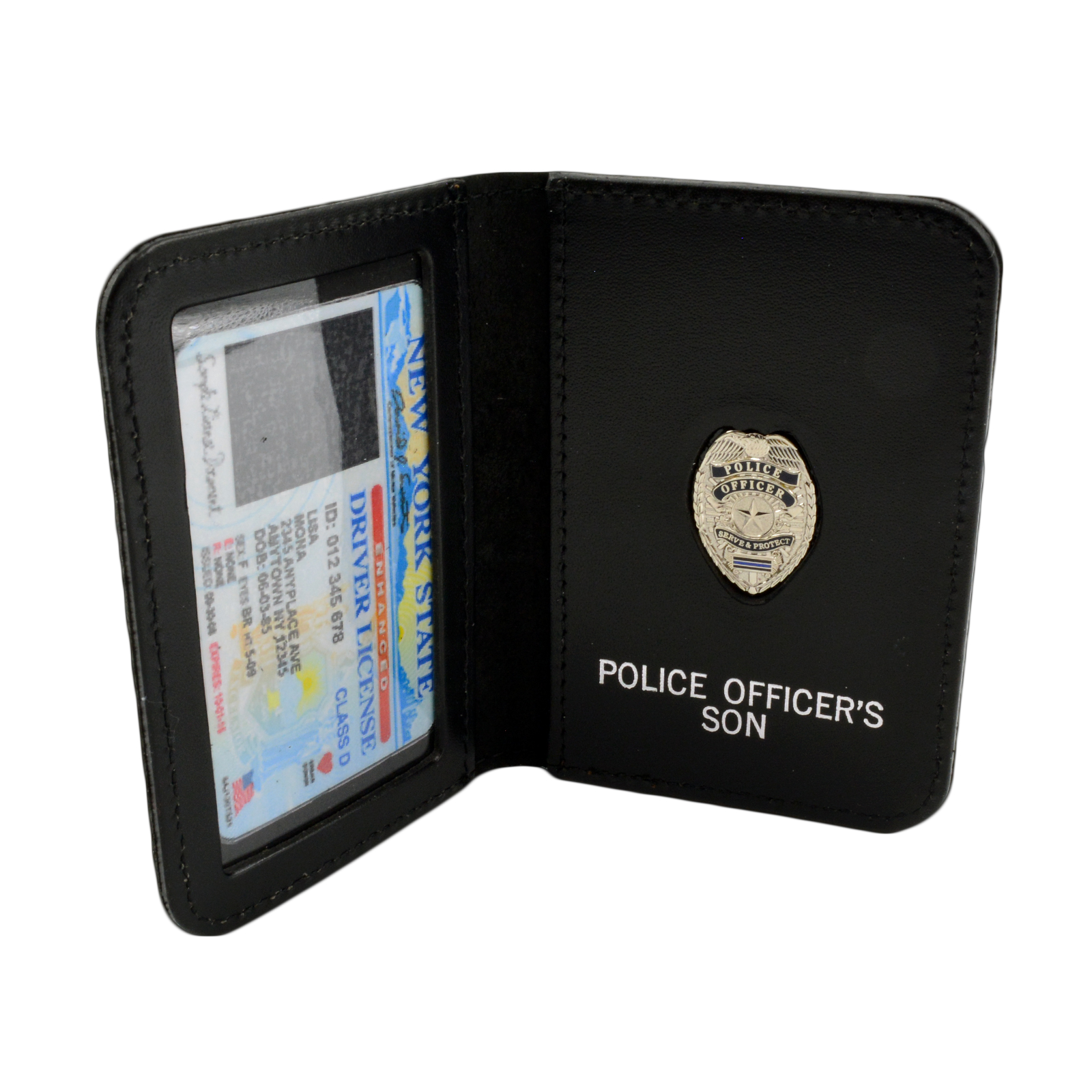 Family Wallet | Courtesy Badge Wallet | Police Family Mini Badge