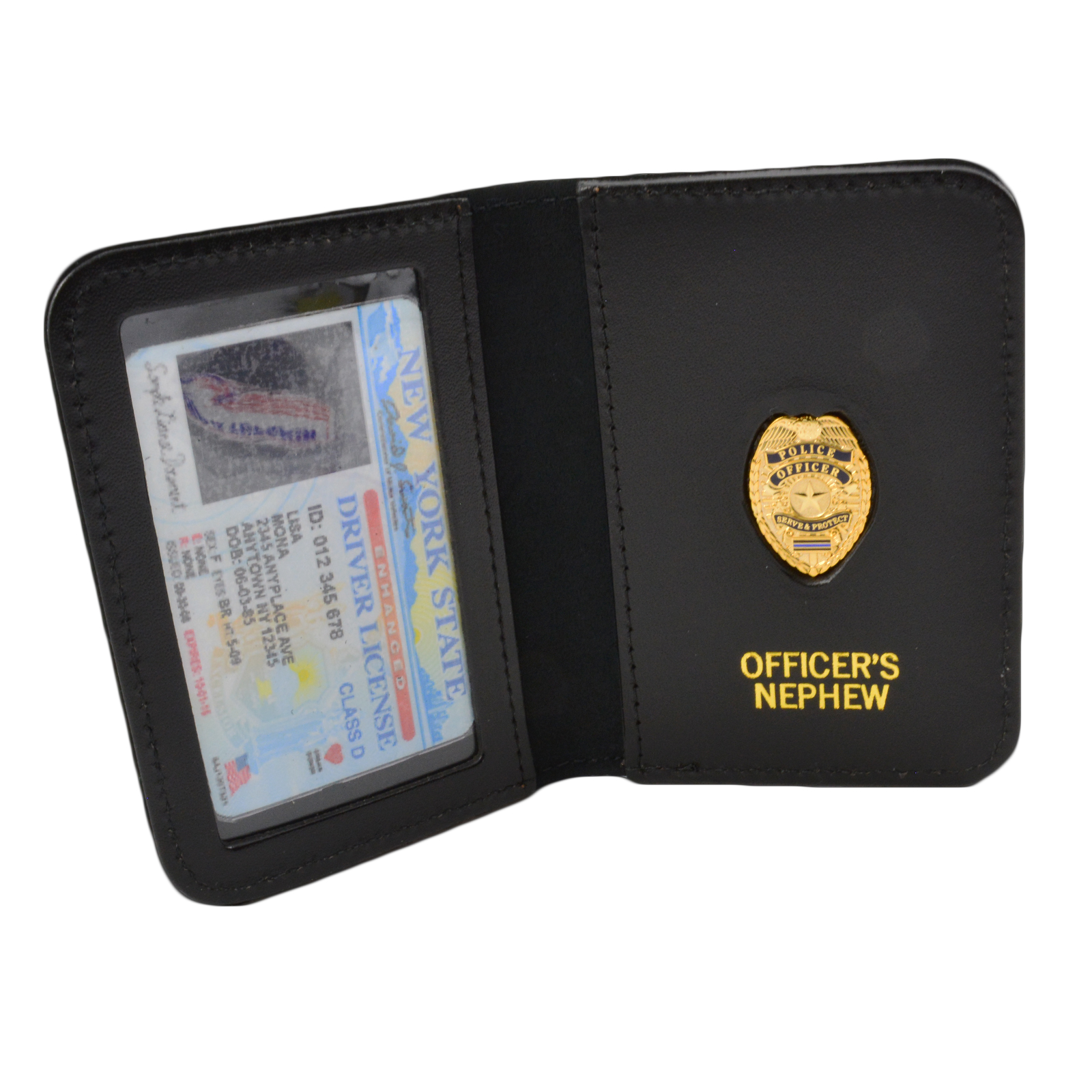 Westminster Police チーフバッジ IDケースセット Family Wallet | Courtesy Badge Wallet | Police Family Mini Badge