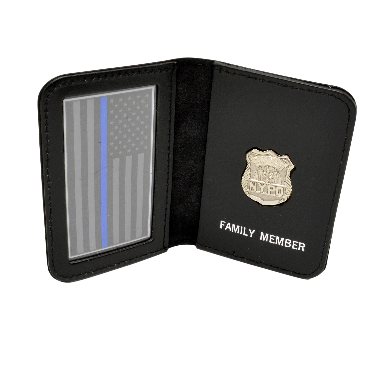 NYPD Courtesy Badge Wallet | NYPD Family Mini Badge Wallet