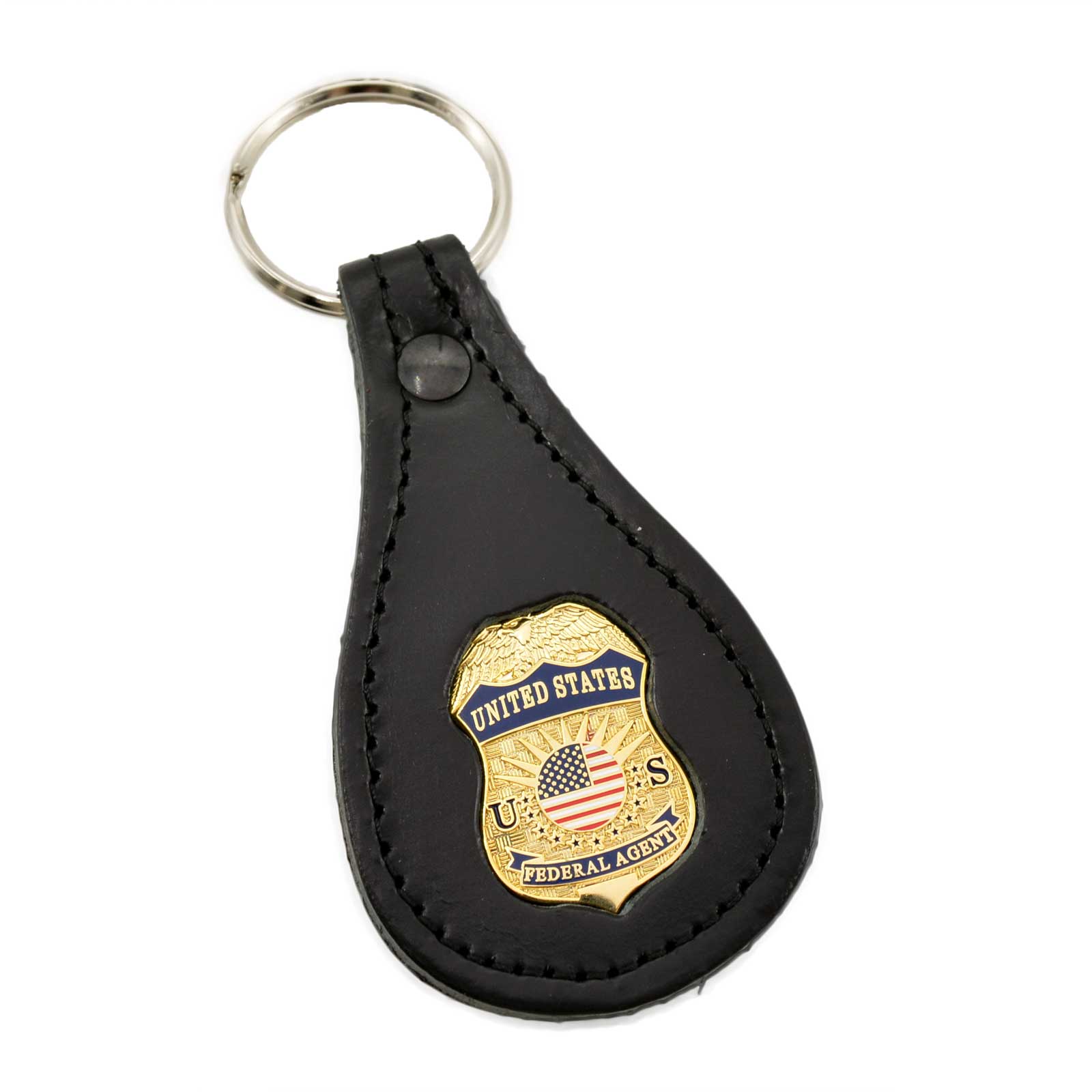 ☆nff☆ prezzie leather key ring nff1 U-S-Federal-Agent-ICE-Key-