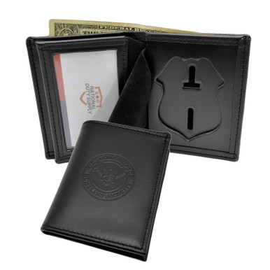 DOJ Justice Department Seal Retractable Security ID Card Holder