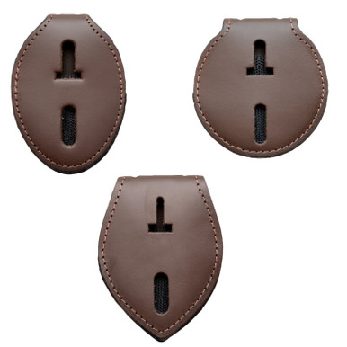 Galls Universal Leather Badge Holder