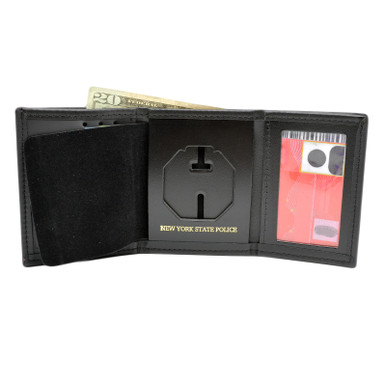 Perfect Fit NYSP NY State Police Badge Wallet Leather Trooper Perfect Fit NYSP NY State Police Badge Wallet Leather Trooper