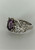 Sterling Amethyst RJG Ring