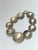 Trench Art Silver Coin Bracelet