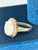 14K Opal Diamond Halo Ring