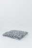 An ultra soft gray minky cuddle fabric in color gray stone.