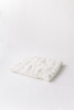 An ultra-soft minky cuddle fabric in color ivory.