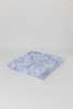 A very soft luxurious buttery cuddle fabric with hues of blue and purple.