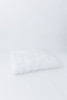 white long faux fur fabric play mattress floor cushion handmade handtufted
