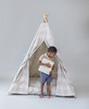 linen based play tent for children