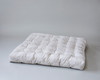 natural linen gingham playmat