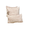 Faux fur cuddle pillows