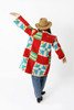 The Red Patchwork Quilt Coat