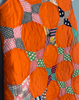 The Orange Quilt Mini Dress
