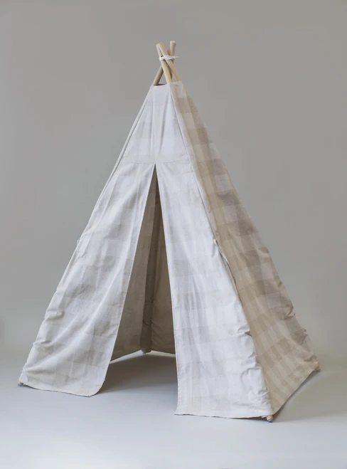 linen based play tent for children