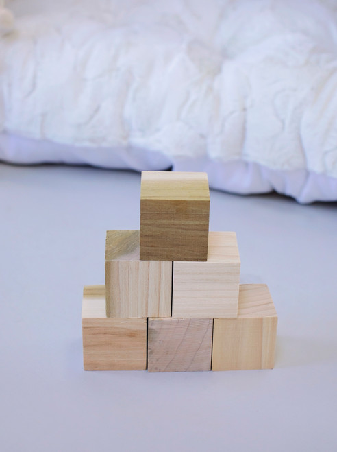 Wooden block playset