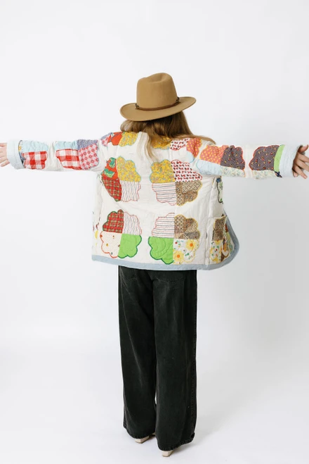 The Vintage Blossom Quilt Coat