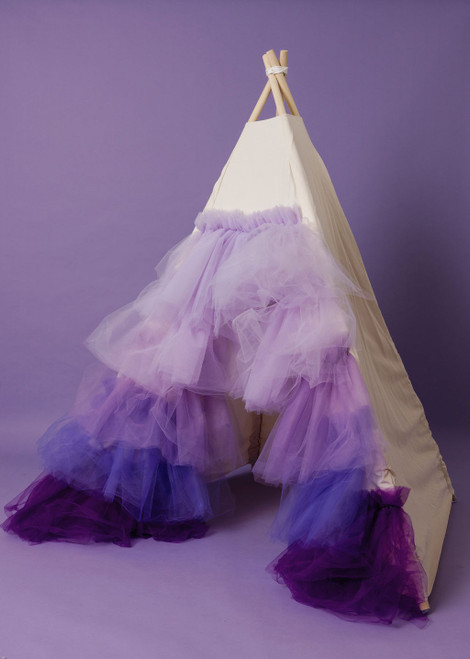 The Purple Ombre Teepee Tent
