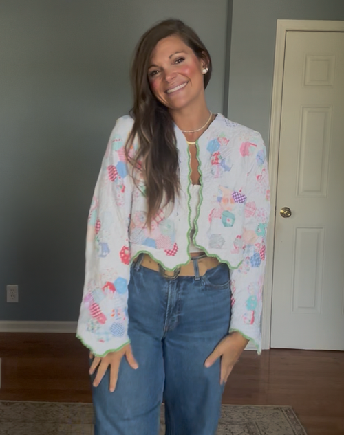 The Flower Garden Quilt Coat