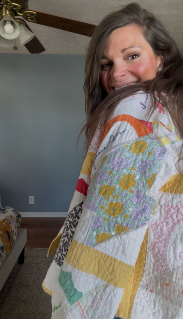 The Quilter's Names Quilt Coat
