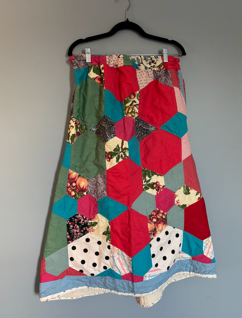 The Red Quilt Skirt