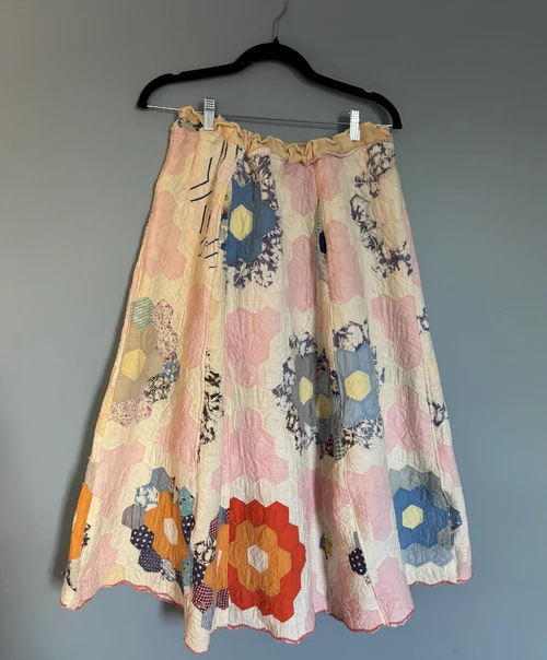 The Floral Quilt Skirt