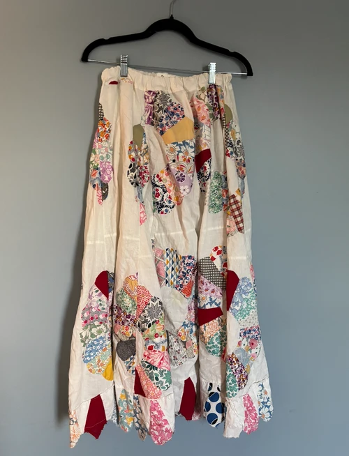 The Scalloped Quilt Skirt