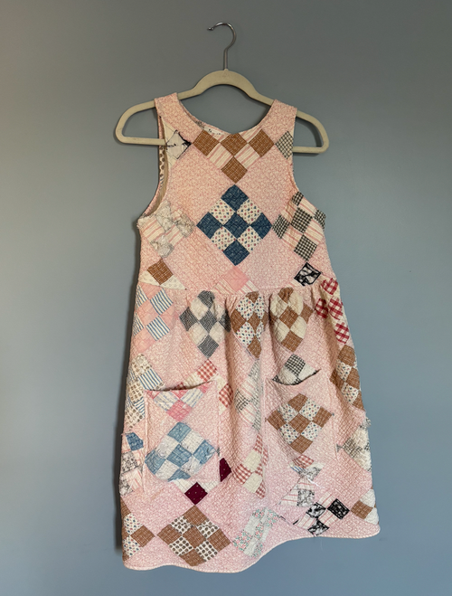 The Pink Diamond Quilt Jumper