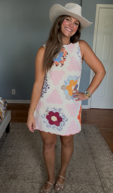 The Flower Garden Quilt Dress