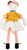 Mademoiselle Eloise is a stylish and fashionable doll, wearing a yellow sweatshirt and sparkly tulle skirt.