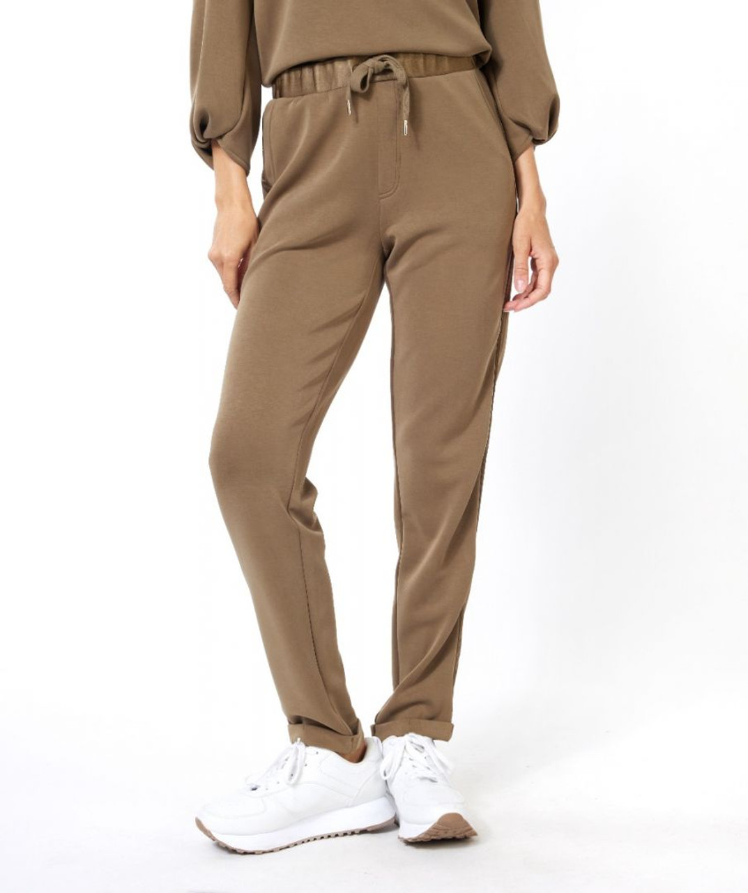 Trousers Jogger Modal Esqualo - Monkee's of Georgetown