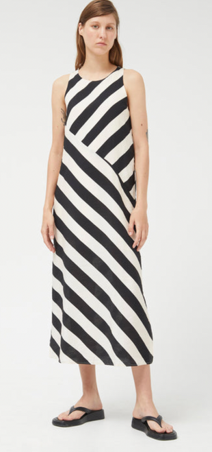 Long Striped Dress Cruela 41C/11014 Compañía Fantástica