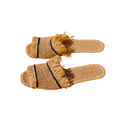 Cala Nude/Black Sandal Le Mogador