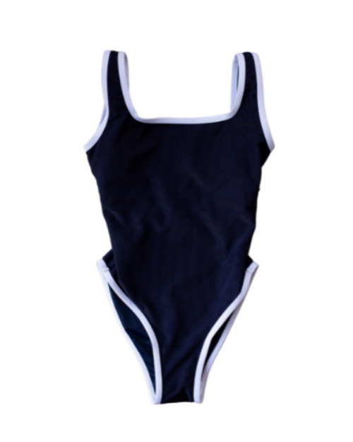 Ocean Isle One Piece Navy LainSnow