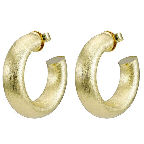 Small Chantal Hoops 18k Gold Plated BR1290