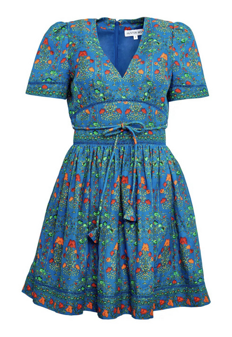 Roan Dress Midnight Garden - Hunter Bell Roan Dress Midnight Garden - Hunter Bell