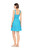 Front Tie Fitted Sundress Turquoise Jade 